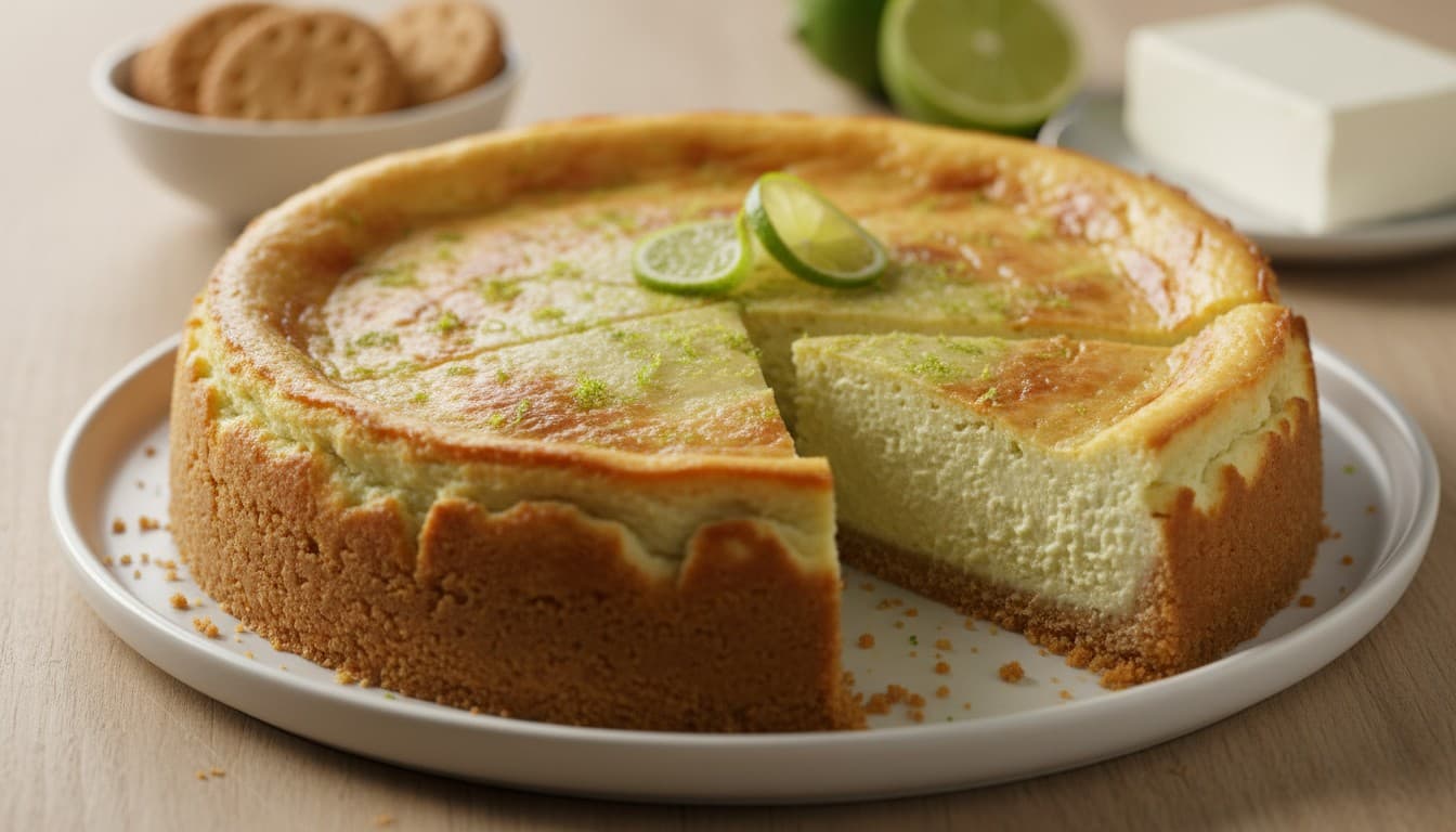Baked Lime Cheesecake (18 cm)