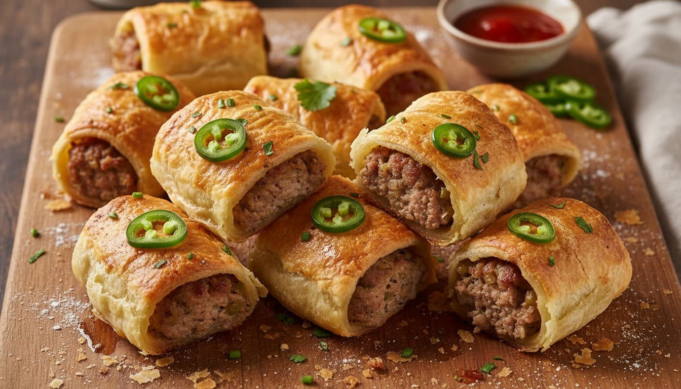 Spicy Sausage Rolls