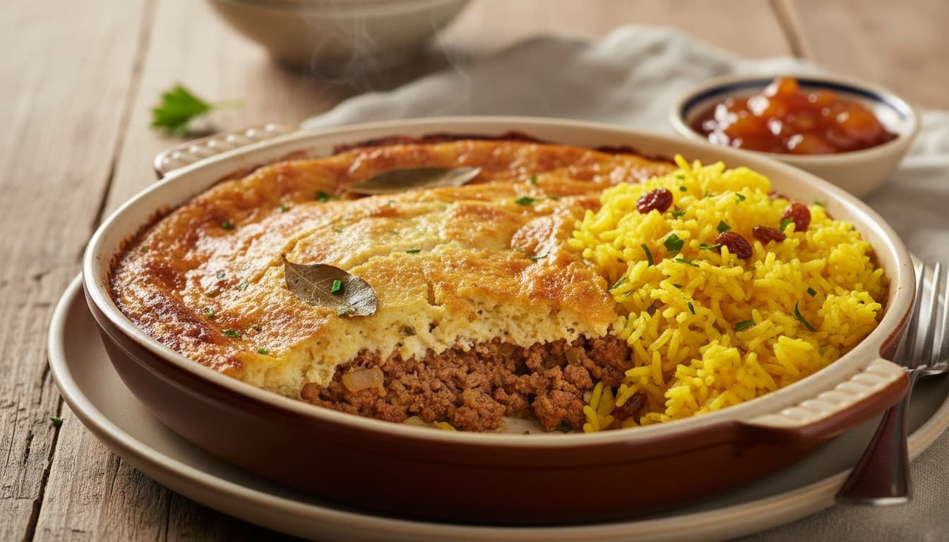 Bobotie (South African Baked Mince)