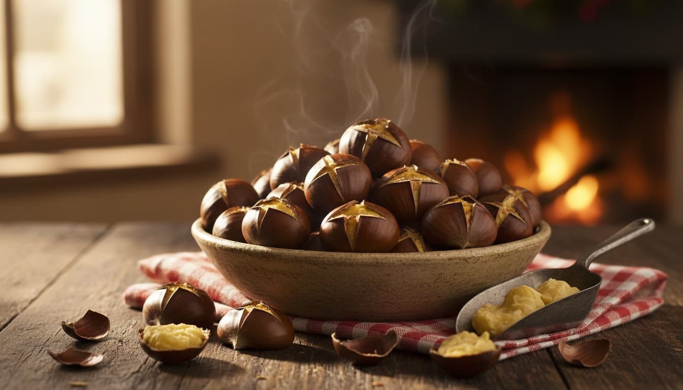 Roast chestnuts